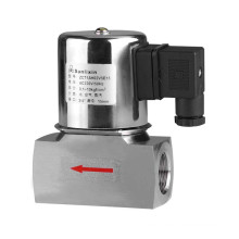 Válvula solenoide de 2/2 vías de acero inoxidable